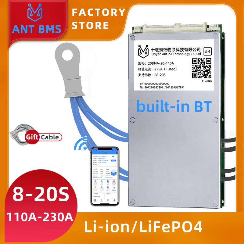 Smart Bms - ANT Smart Balance BMS 8S-20S dengan