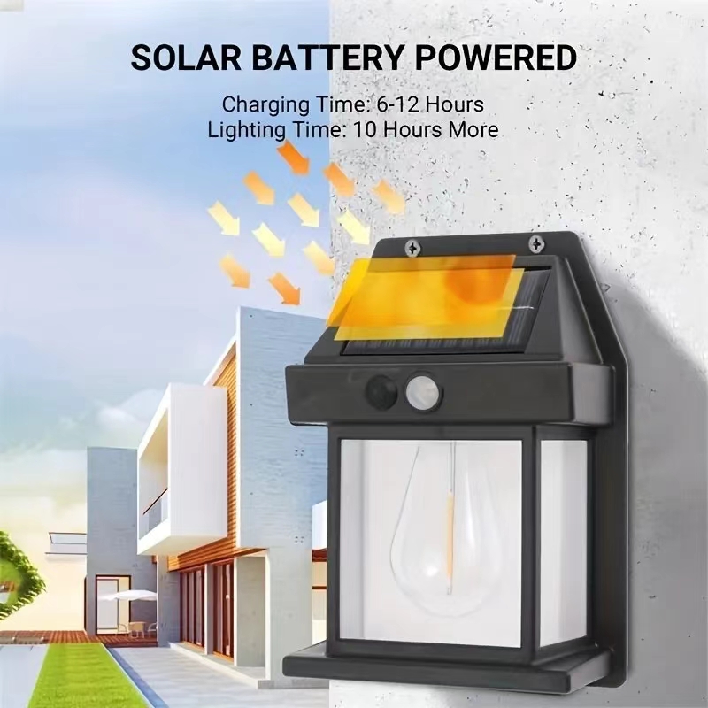 Renewable Energy House - Lampu Dinding LED Tahan Air Tenaga