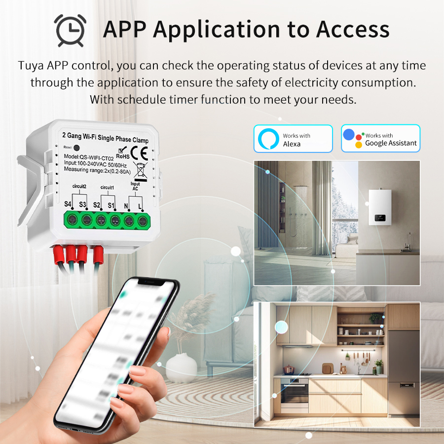 Tuya Smart Wifi Energy Meter S - Renewable Energy House ulasan dan harga
