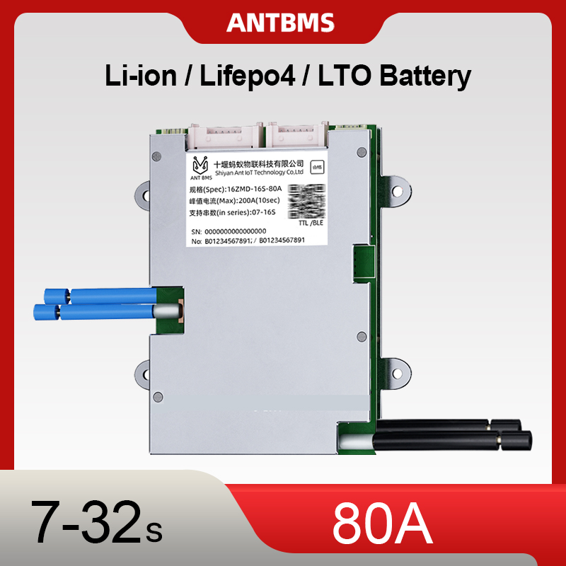 Smart BT ANT BMS 7S-32S 80A 48 - Smart Bms ulasan dan harga
