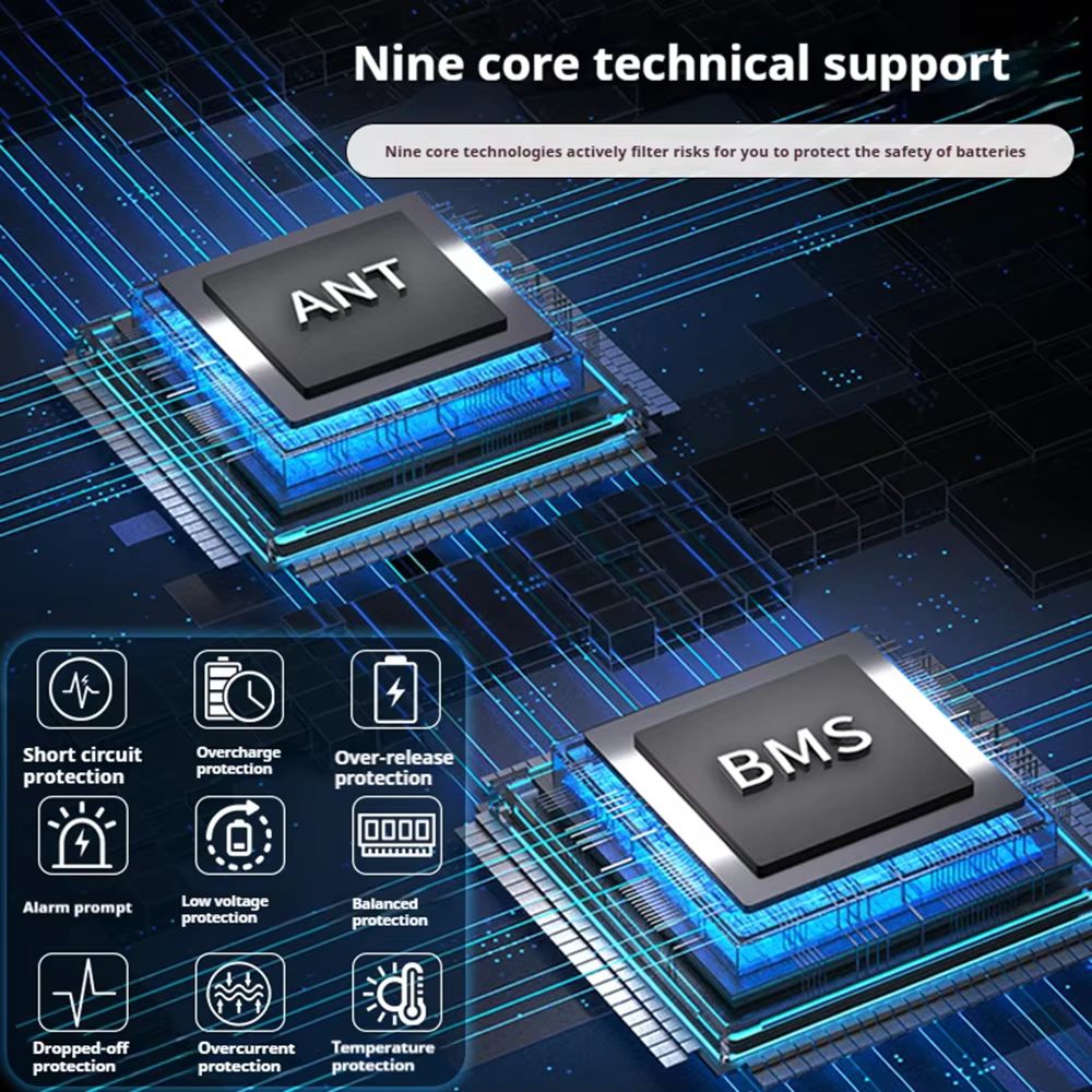 Smart BT ANT BMS 7S-32S 80A 48 - Smart Bms ulasan dan harga