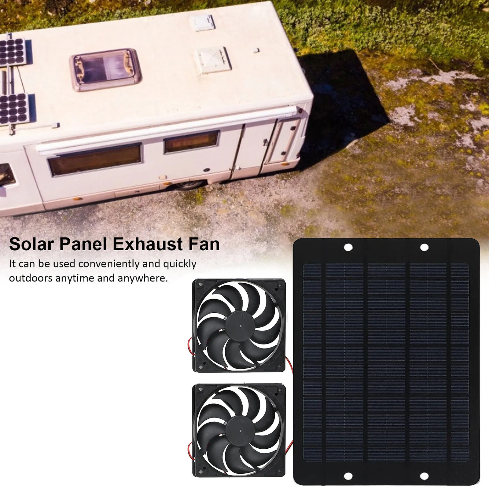 Kipas Angin Tenaga Surya Mini  - Renewable Energy House ulasan dan harga