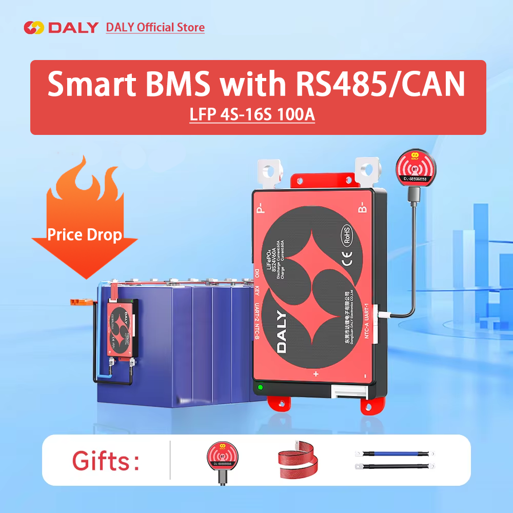 Daly Smart BMS 4S Lifepo4 12V  - Smart Bms ulasan dan harga