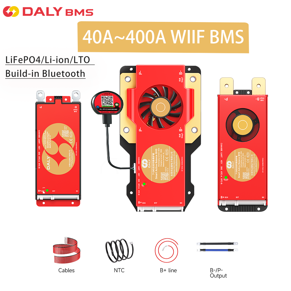 DALY 100 BMS Lifepo4 4S 7S 8S  - Smart Bms ulasan dan harga