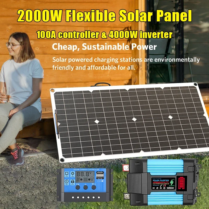 Kit Panel Surya 4000W 12V Ke 1 - Renewable Energy House ulasan dan harga