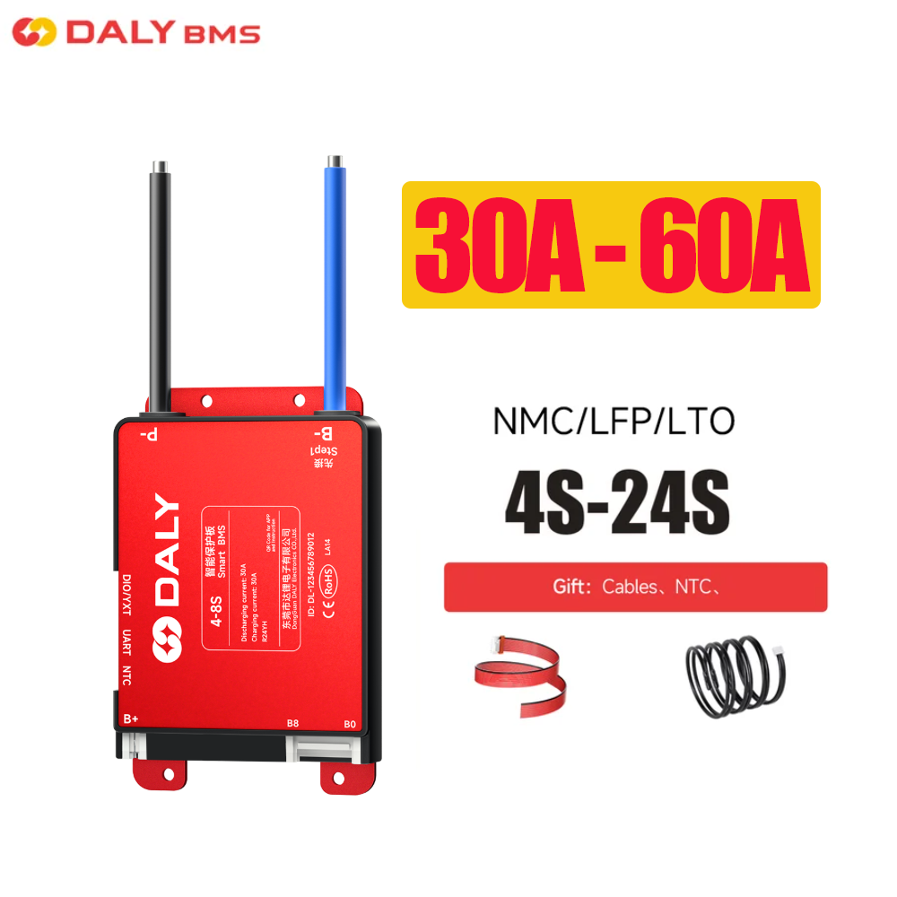 Daly Smart BMS UART 30A 40A 60 - Smart Bms ulasan dan harga